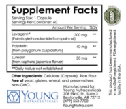 Alternative view of Mirica® Advanced - Enhanced Absorption Formula - Palmitoylethanolamide (PEA) and Luteolin - 60 Capsules